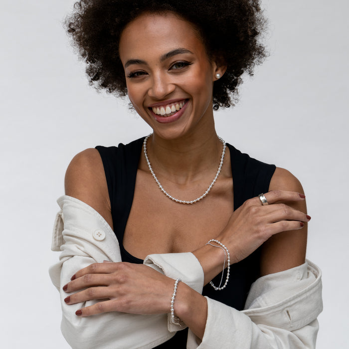 Dower & Hall Wide Waterfall Ring