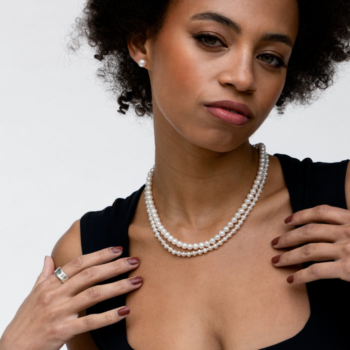 Dower & Hall Wide Waterfall Ring