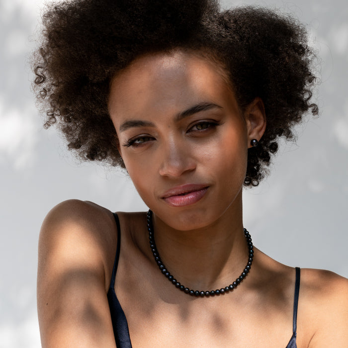 Dower & Hall Timeless Peacock Freshwater Pearl Necklace