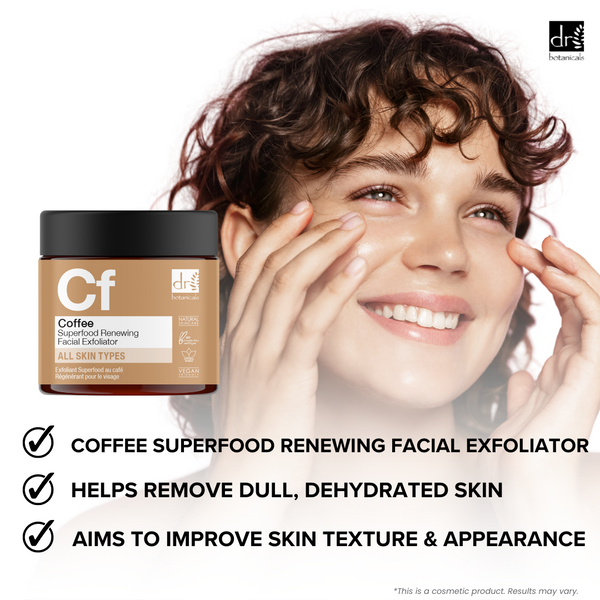 Dr Denim Coffee Superfood Renewing Facial Exfoliator 60ml
