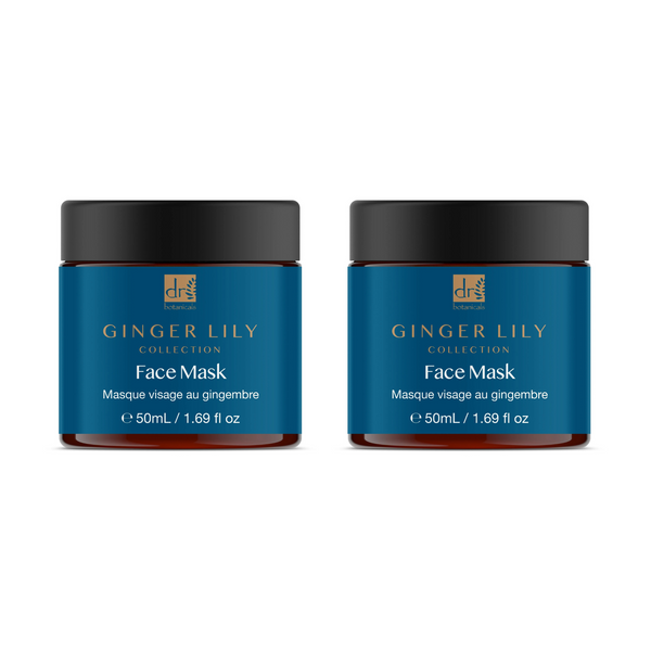 dr denim Dr Botanicals Gingerlily Mask 50ml Twin Value Savings Pack