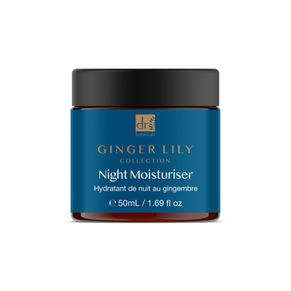 Dr Denim Dr Botanicals Gingerlily Night Moisturiser 50ml Twin Value Savings Pack