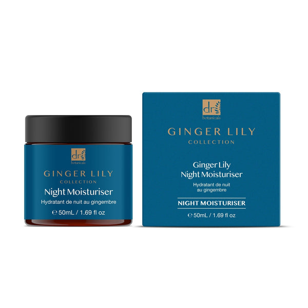 Dr Denim Dr Botanicals Gingerlily Night Moisturiser 50ml Twin Value Savings Pack