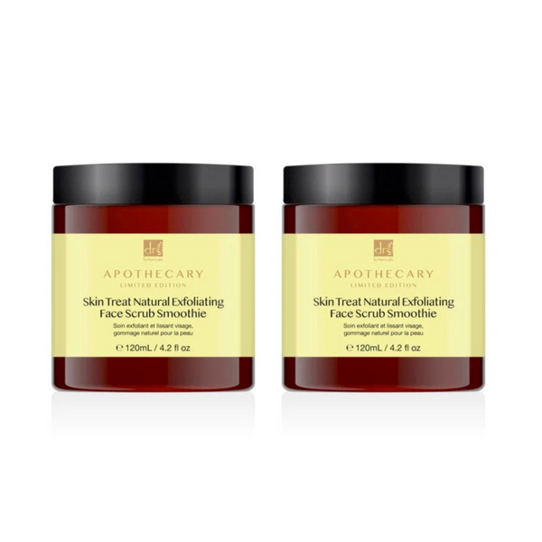 dr denim Dr Botanicals Skin Treat Natural Exfoliating Face Scrub Smoothie 120ml Twin Value Savings Pack dr denim Dr Botanicals Skin Treat Natural Exfoliating Face Scrub Smoothie 120ml Twin Value Savings Pack
