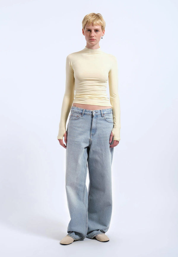 Dr Denim Aria Top - Light Yellow