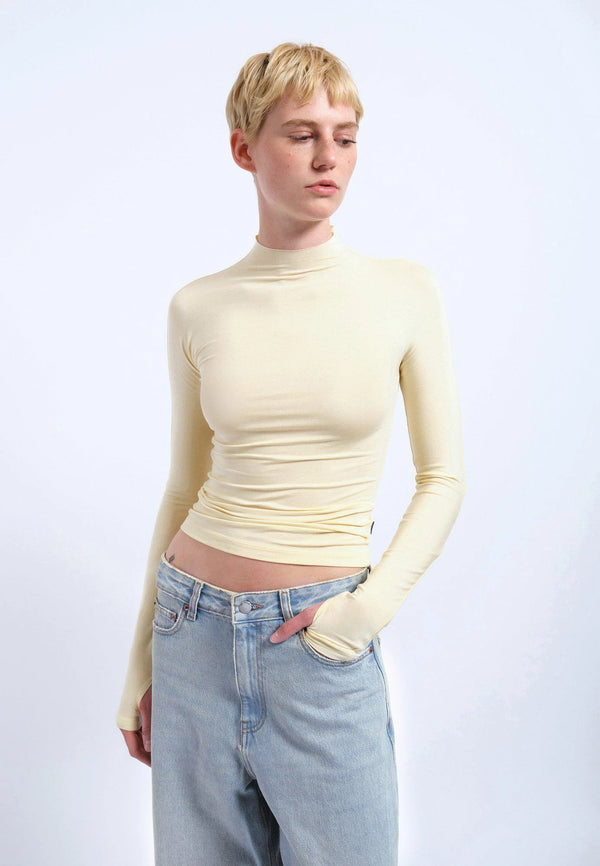 Dr Denim Aria Top - Light Yellow