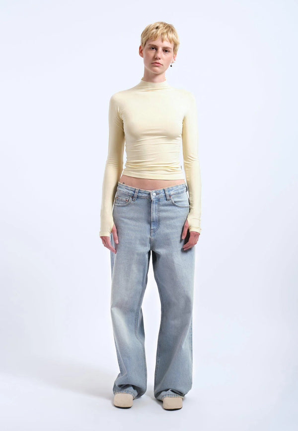 Dr Denim Aria Top - Light Yellow