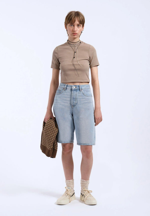 dr denim Bella Shorts - Canyon Light Vintage