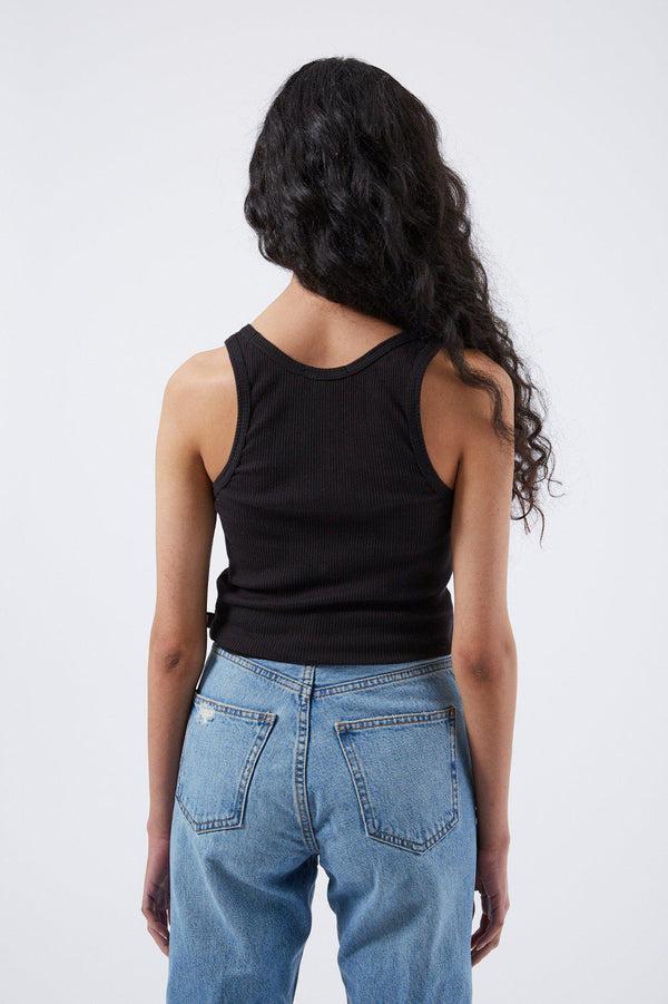 Dr Denim Demi Tank Top - Black