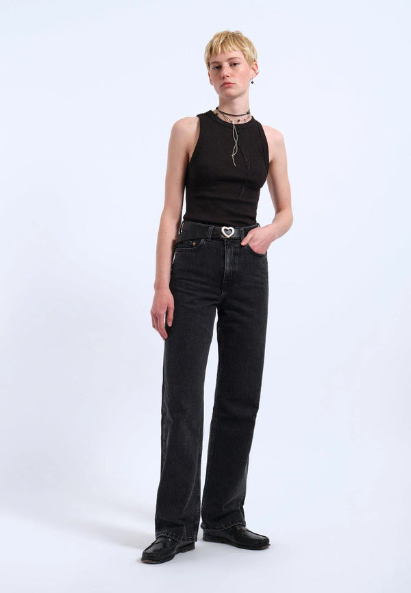 Dr Denim Echo - Tar Retro Black