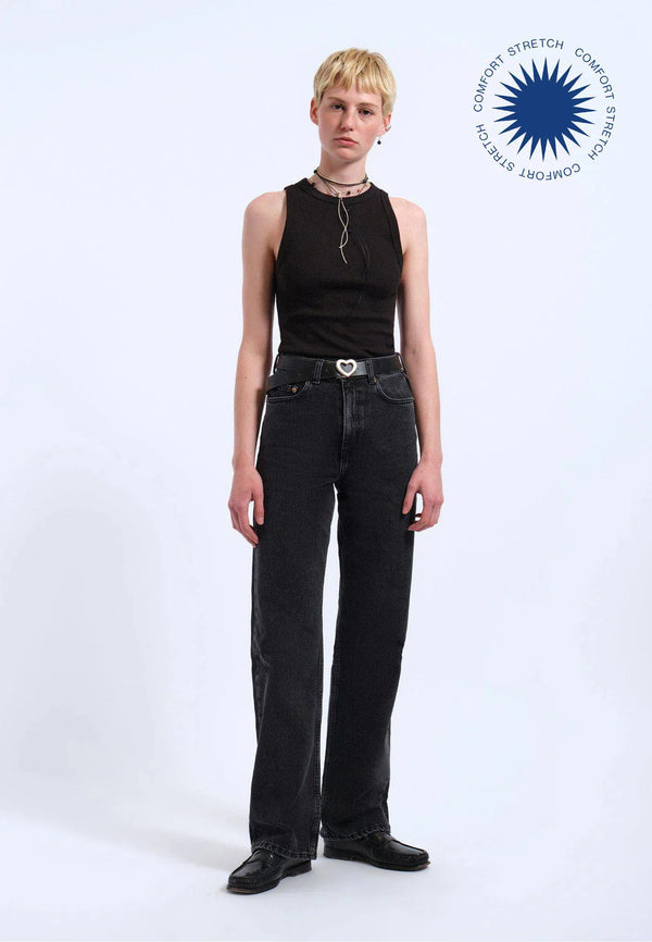 dr denim Echo - Tar Retro Black