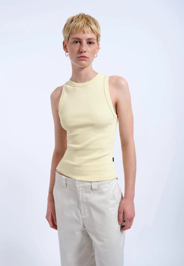 dr denim Etta Top - Light Yellow