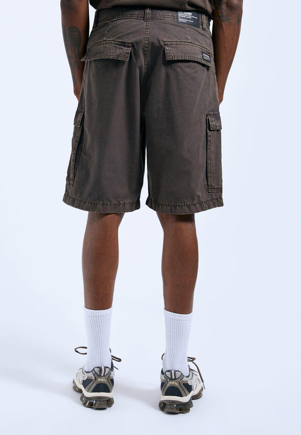 Dr Denim Hakim Shorts - Dark Cedar