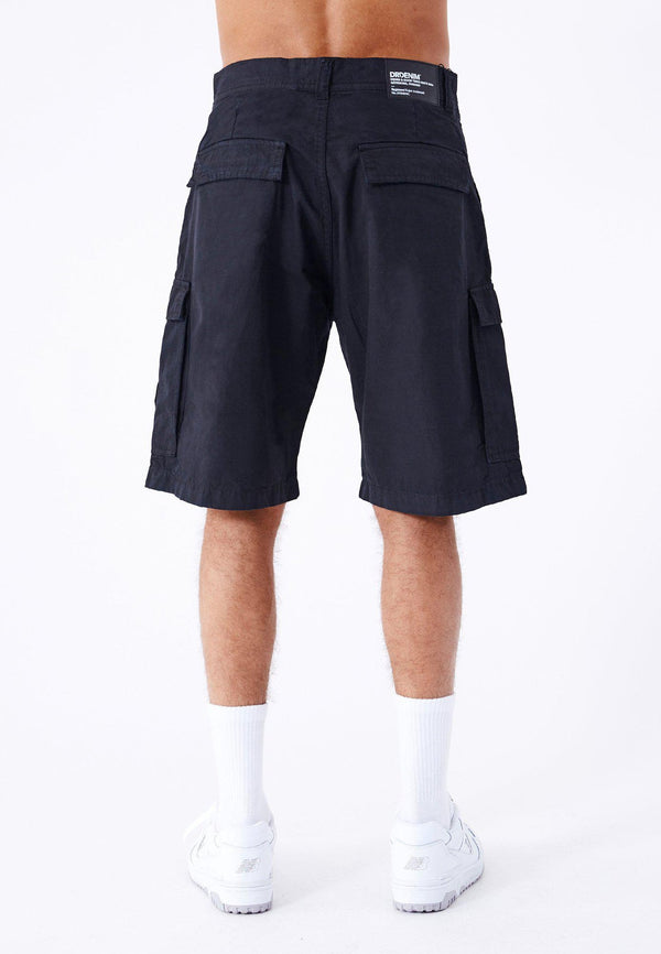 Dr Denim Hakim Shorts - Off Black