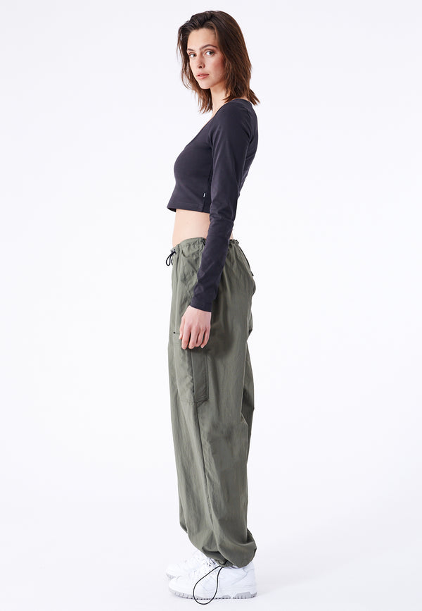 Dr Denim Hale Cargo - Thyme