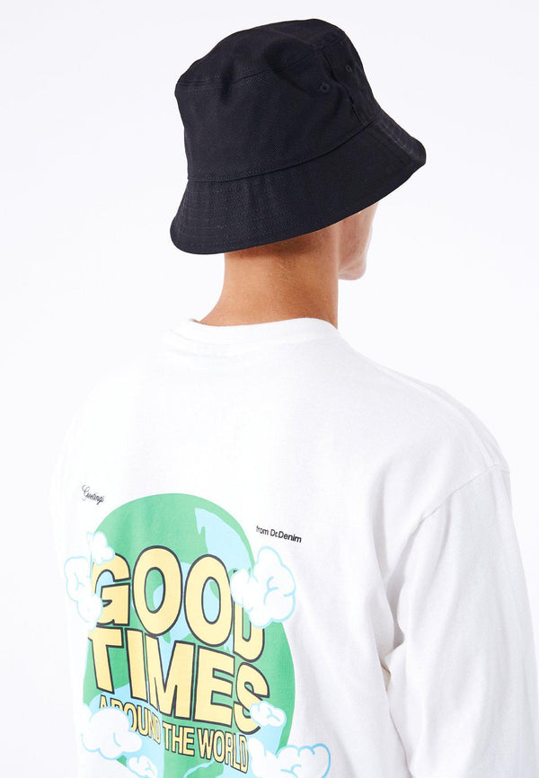 Dr Denim Hugo Hat - Off Black DD Global