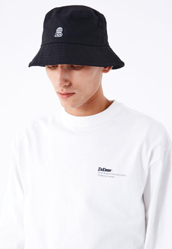 dr denim Hugo Hat - Off Black DD Global