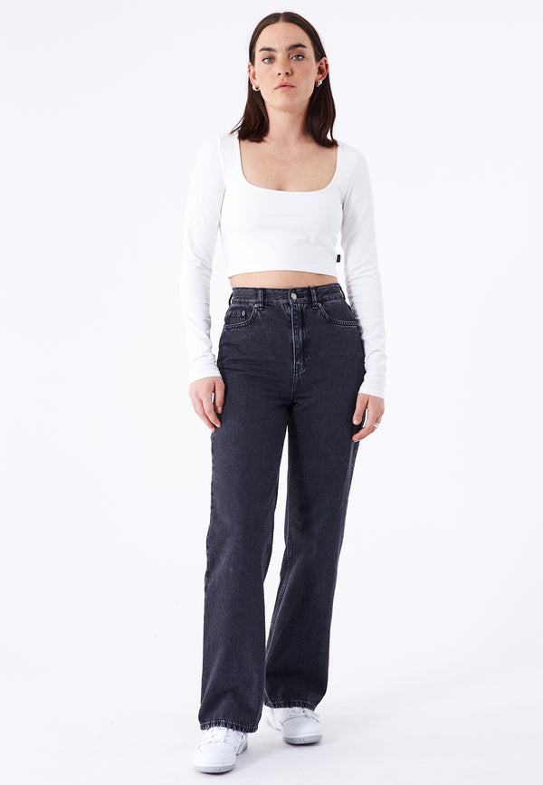 Dr Denim Jane Top - Off White