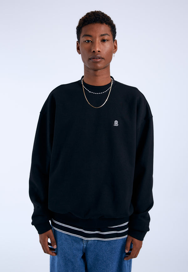 Dr Denim Kenan Sweatshirt - Black DD Global