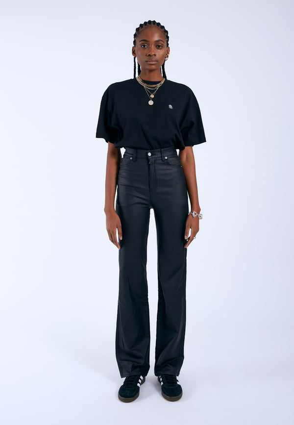 Dr Denim Moxy Straight - Black Metal