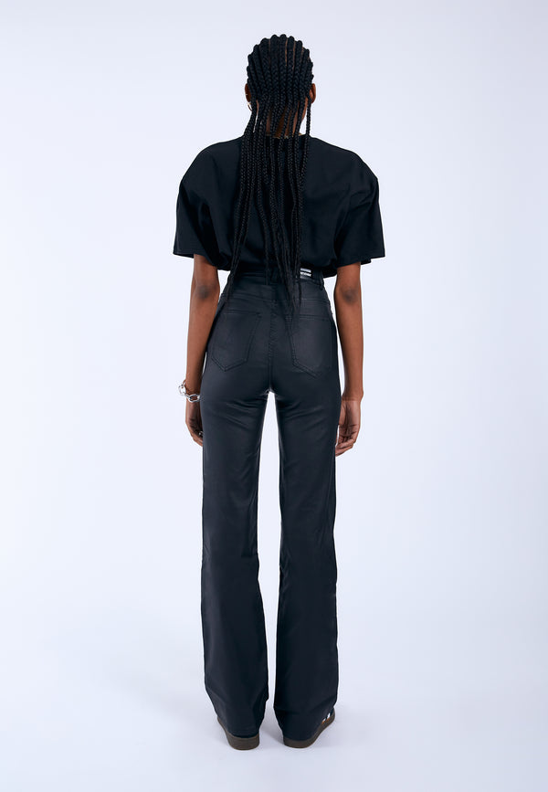 Dr Denim Moxy Straight - Black Metal