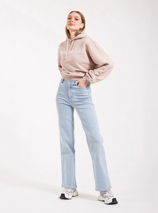 dr denim Moxy Straight - Breeze Superlight Stone