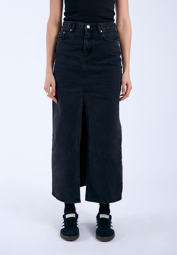 Dr Denim Myra Skirt - Black Used