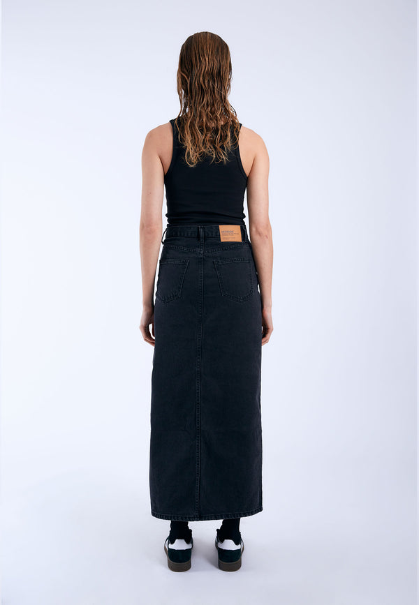 Dr Denim Myra Skirt - Black Used