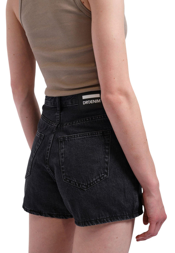 dr denim Nora Shorts - Retro Black
