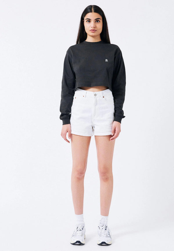 Dr Denim Nora Shorts - White