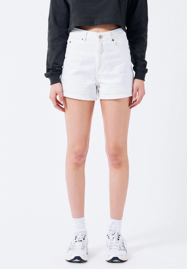 Dr Denim Nora Shorts - White