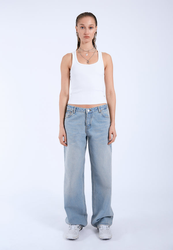 Dr Denim Nyla Top - Off White