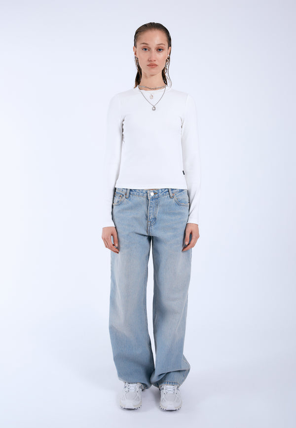 Dr Denim Stella Top - Off White