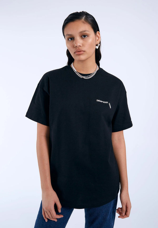 dr denim Trooper Tee - Black DD Peace
