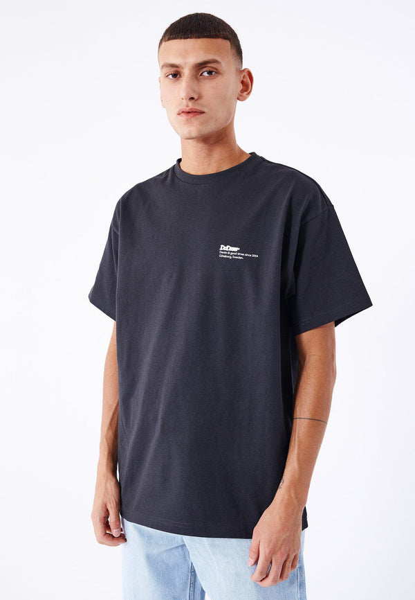 dr denim Trooper Tee - Off Black World