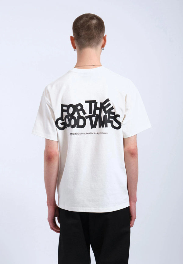 Dr Denim Trooper Tee - Off White The Good Times