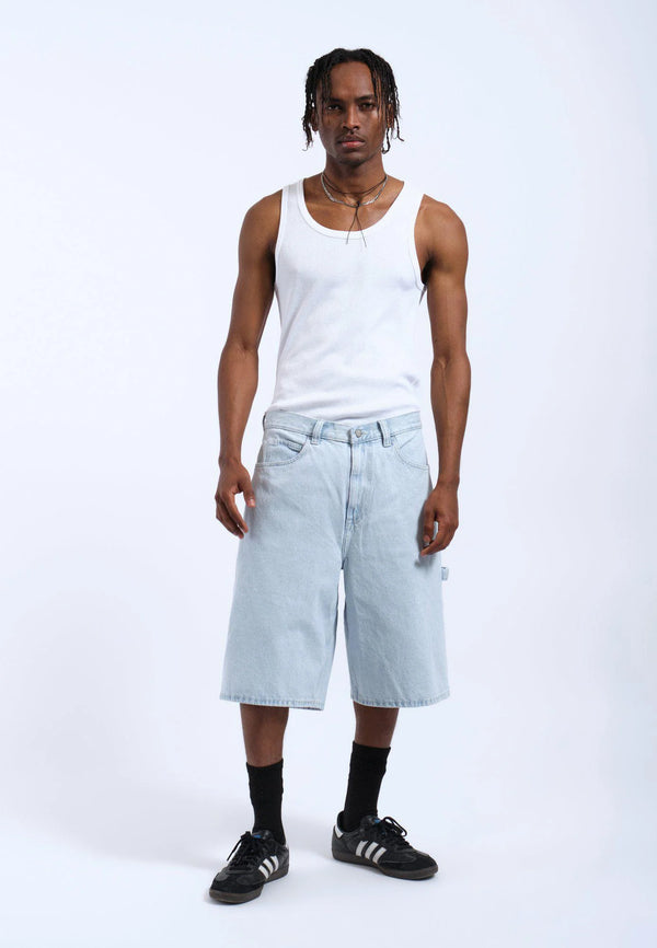 dr denim Vali Worker Shorts - Stream Superlight Retro Contra