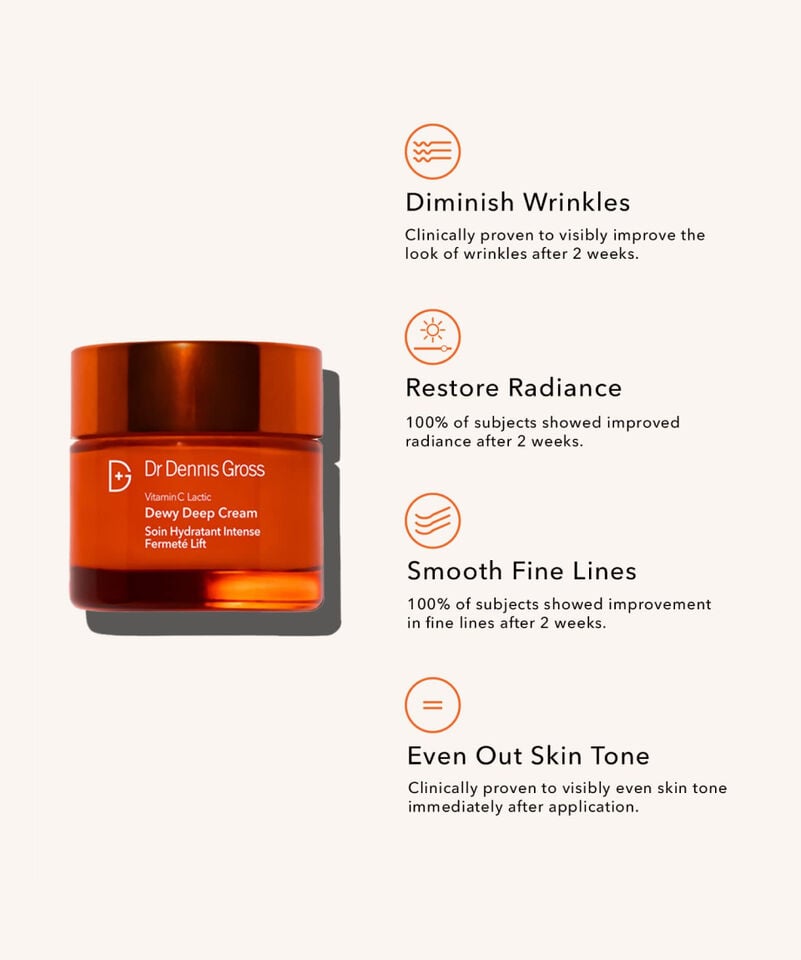 Dr Dennis Gross Vitamin C Lactic Dewy Deep Cream