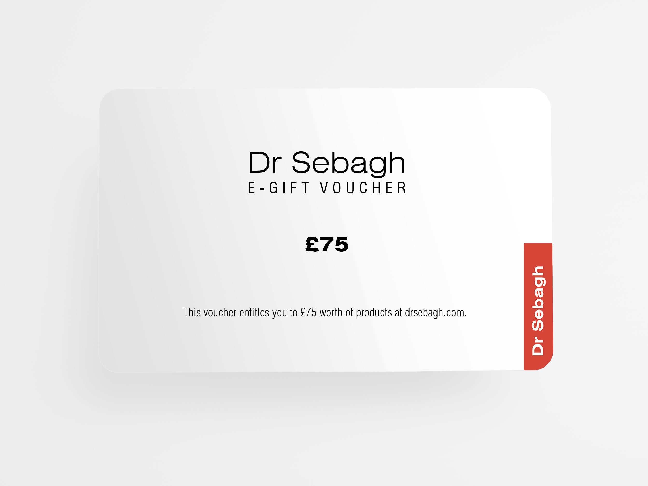 Dr Sebagh Dr Sebagh Gift E-Voucher