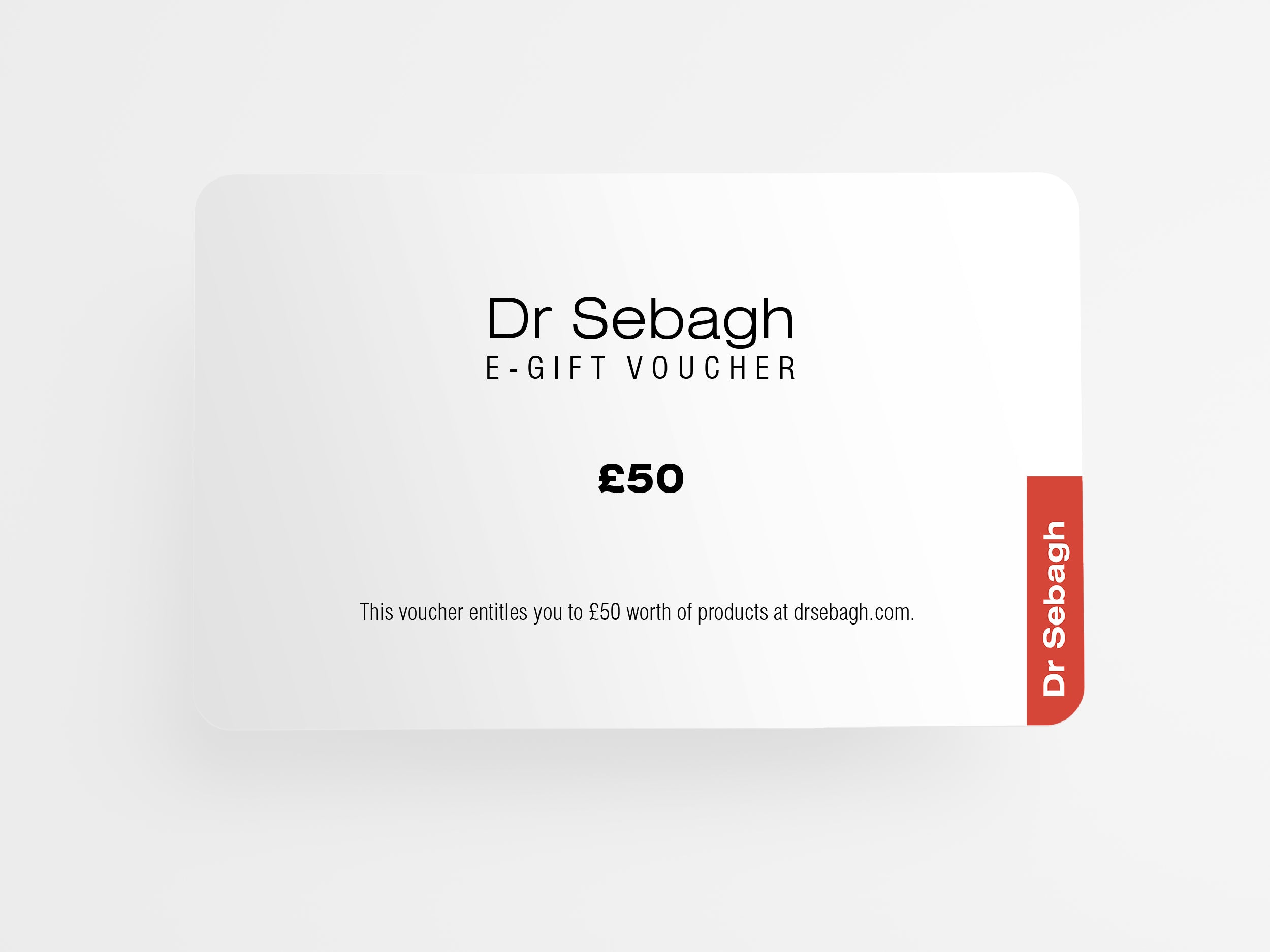 Dr Sebagh Dr Sebagh Gift E-Voucher