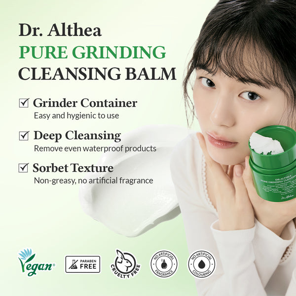 Dr. Althea Cleanser And Hydration Set | 345 Relief Cream & Pure Grinding Cleansing Balm