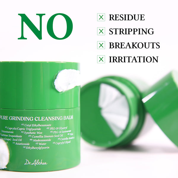 Dr. Althea Cleanser And Hydration Set | 345 Relief Cream & Pure Grinding Cleansing Balm