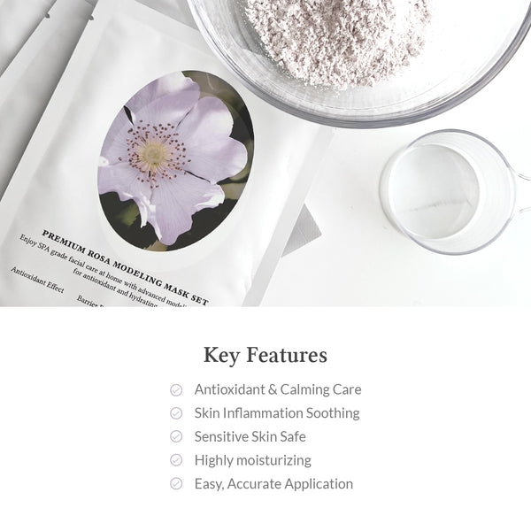 Dr. Althea Premium Rosa Modeling Mask Set (5 Packs)