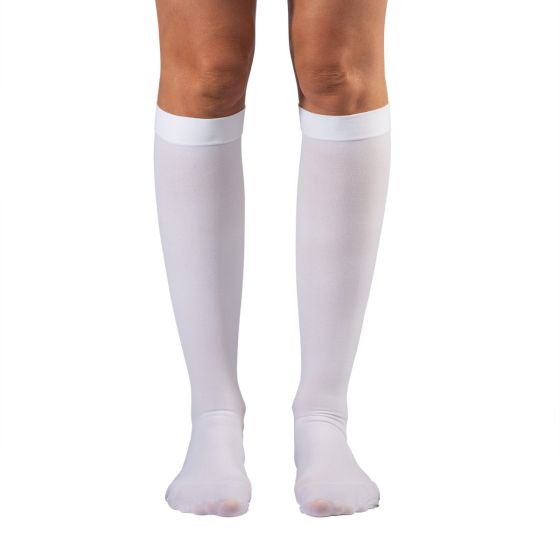 Dr. Comfort Anti-Embolism Compression Stocking Below-Knee Closed Toe Compression Stockings