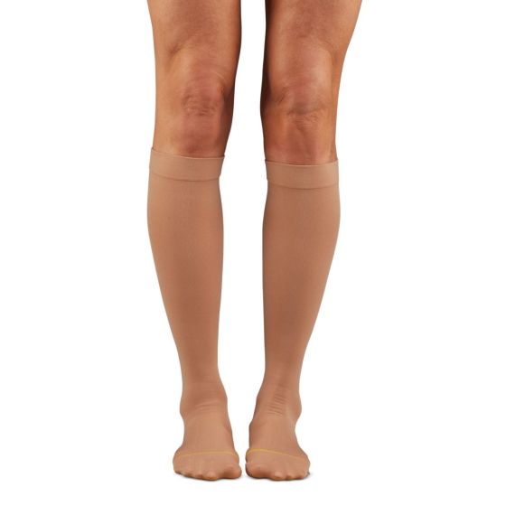 Dr. Comfort Anti-Embolism Compression Stocking Below-Knee Closed Toe Compression Stockings