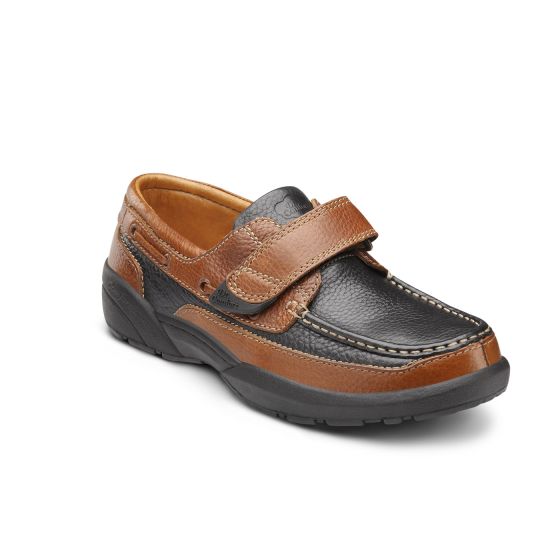 dr. comfort Mike Men’s Casual Boat Shoe