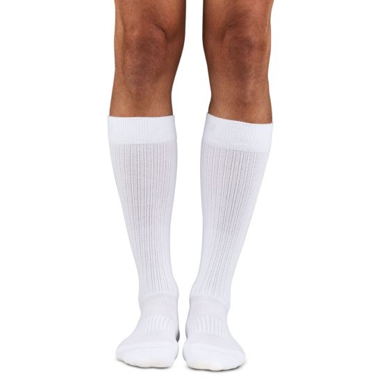 Dr. Comfort Essentials Cotton Casual Compression Socks Men’s Below Knee Compression Socks