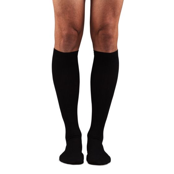 dr. comfort Essentials Executive Dress Compression Socks Men’s Knee-High Compression Socks