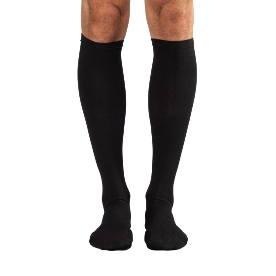 Dr. Comfort Essentials Traditional Dress Compression Socks Men’s Below Knee Compression Socks