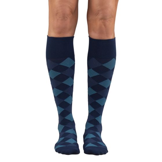 dr. comfort Everyday Style Colormix Diamond Unisex Support Socks